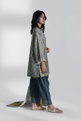 SP 12 - Unstitched Printed Lawn 3P