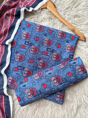 SA9 - Safina Printed Khaddar 3P