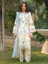AN - 005 | 3 PC Embroidered Luxury Lawn