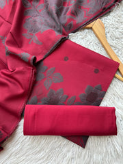 KA16 - Khaadi Jacquard Unstitched 3P