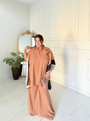 Camel Brown drape set