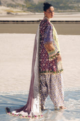M256 - Sana Safinaz Winter Slub Embroidered 3P