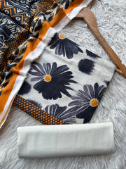 SA51 - Safina Unstitched Chamkila Lawn 3P