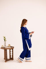 2PC Summer Embroidered Dress - 1138