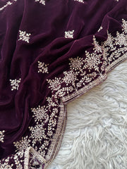 CV8 - Charizma Velvet Embroidered 3P