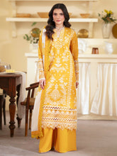 EM-013 | 3 PC Embroidered Luxury Lawn