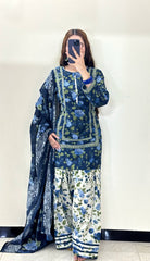 BSN36 - Bin Saeed Unstitched 3 Piece Lawn
