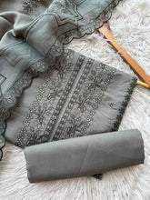 CH25 - Charizma Unstitched Embroidered Winter 3P