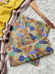 AM2 - Almeerah Linen Printed 3P