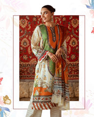 RM10 - Gul Ahmed Unstitched Lawn Printed 3P