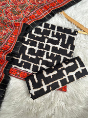 BSN1 - Bin Saeed Unstitched 3 Piece Lawn