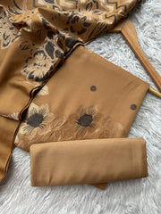 KA18 - Khaadi Jacquard Unstitched 3P