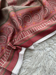 SA53 - Safina Printed Khaddar Jacquard 3P