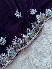 CV19 - Charizma Velvet Embroidered 3P