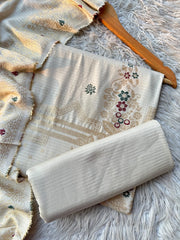 RM34 - Gul Ahmed Unstitched Doriya Jacquard 3P