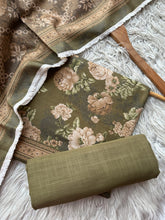 SA14 - Safina Printed Khaddar Jacquard 3P