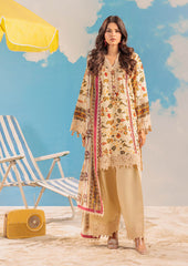 BZ 06 - Bonanza Unstitched Lawn Printed 3P