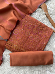 CH66 - Charizma Unstitched Embroidered Winter 3P