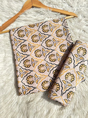 HT1 - Hafiz Textile Unstitched Lawn 2P