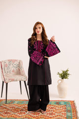 2PC Summer Embroidered Dress - 1135