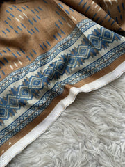 SA58 - Safina Printed Khaddar Jacquard 3P