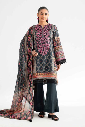 42502225 - Nishat Lawn Embroidered 3P