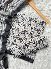 BSN56 - Bin Saeed Unstitched 3 Piece Lawn