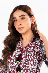 SLR55 - Alkaram Printed Khaddar 2P
