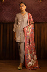 M249 - Sana Safinaz Slub Embroidered 3P