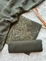 CH36 - Charizma Unstitched Embroidered Winter 3P