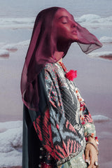 M257 - Sana Safinaz Winter Slub Embroidered 3P