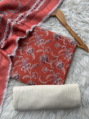 ALK43 - Alkaram Printed Khaddar 3P