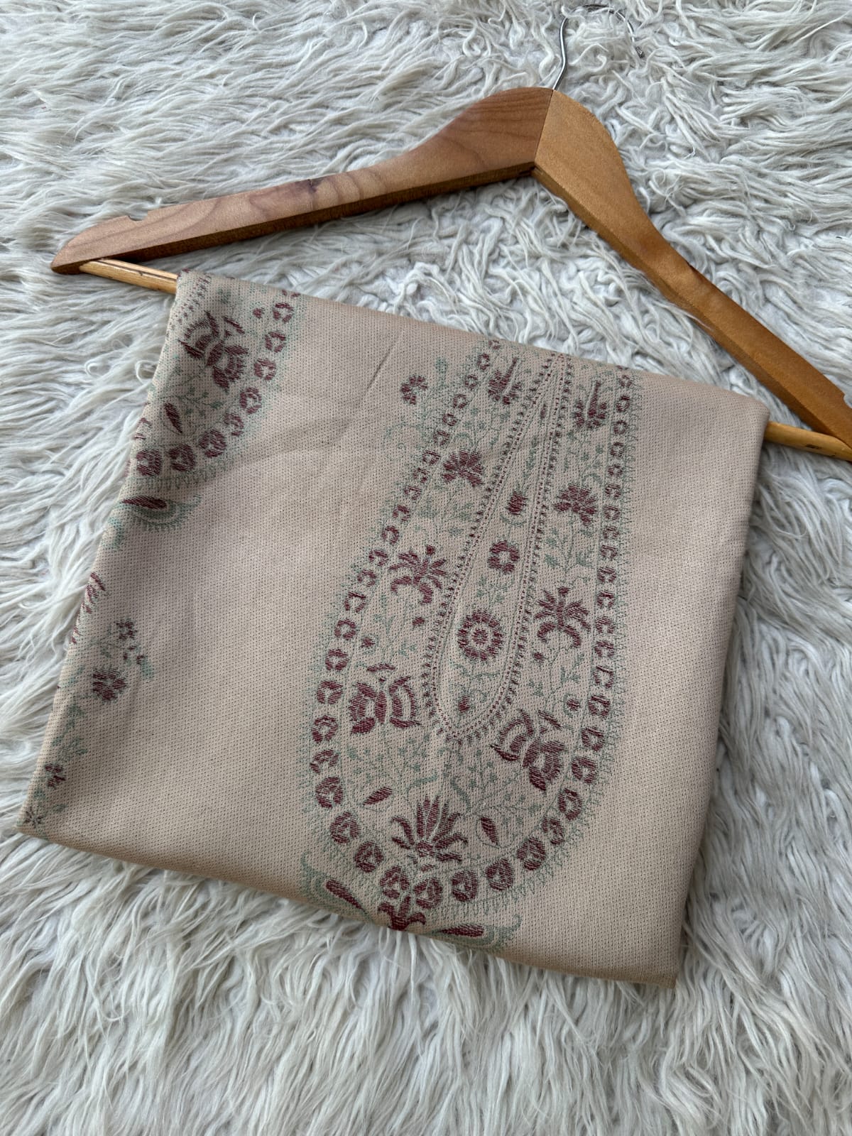 NH1 - Nureh Wool Jacquard Shawl