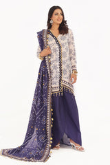 CL117 - Gul Ahmed Unstitched Lawn Printed 3P