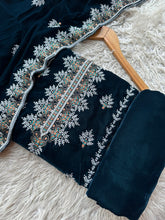 CV17 - Charizma Velvet Embroidered 3P