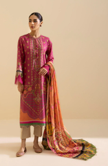 SP 27 - Unstitched Printed Lawn 3P