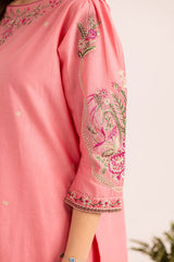 2PC Summer Embroidered Dress - 1128