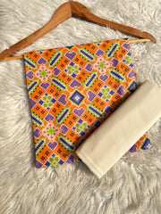 AL46 - Alkaram Printed Lawn 2P