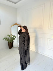 Black Farshi Shalwar three pc