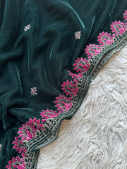 CV28 - Charizma Velvet Embroidered 3P