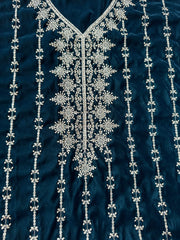 CV12 - Charizma Velvet Embroidered 3P