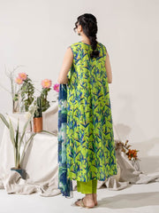 KS12 - Unstitched Printed Lawn 3P