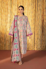 SP 13 - Unstitched Printed Lawn 3P
