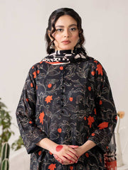 KS03 - Unstitched Printed Lawn 3P