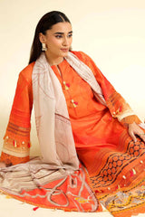 42501477 - Nishat Lawn Embroidered 3P