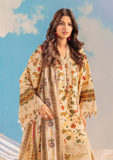 BZ 06 - Bonanza Unstitched Lawn Printed 3P