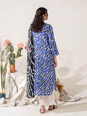 KS04 - Unstitched Printed Lawn 3P