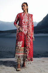 M258 - Sana Safinaz Winter Slub Embroidered 3P