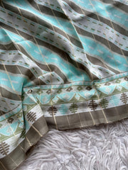 BSN76 - Bin Saeed Unstitched 3 Piece Lawn