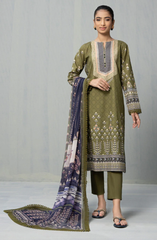 SP 1 - Unstitched Printed Lawn 3P